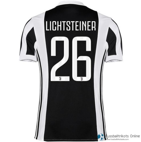 Juventus Trikot Heim Lichtsteiner 2017-18 Fussballtrikots Günstig